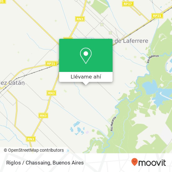 Mapa de Riglos / Chassaing