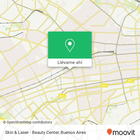 Mapa de Skin & Laser - Beauty Center