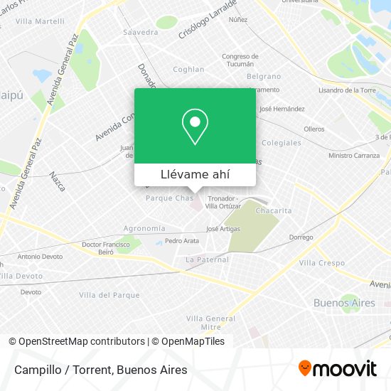 Mapa de Campillo / Torrent