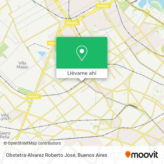 Mapa de Obstetra-Alvarez Roberto José