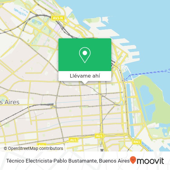 Mapa de Técnico Electricista-Pablo Bustamante