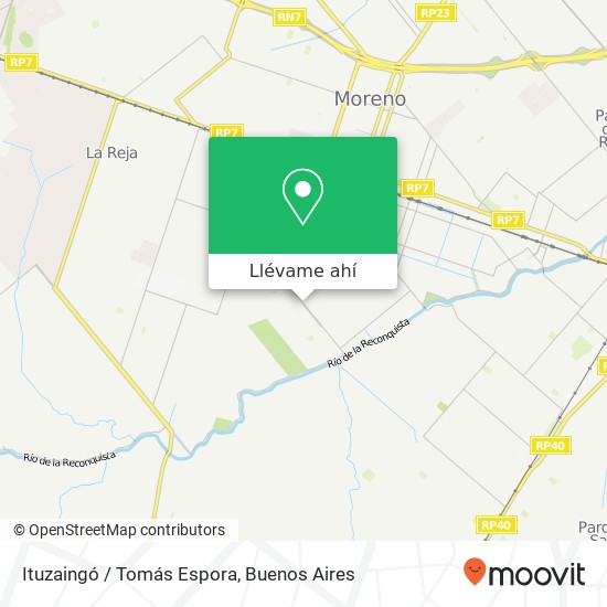 Mapa de Ituzaingó / Tomás Espora
