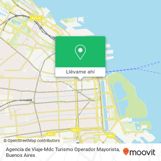 Mapa de Agencia de Viaje-Mdc Turismo Operador Mayorista