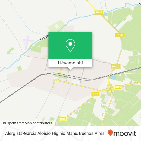 Mapa de Alergista-Garcia Aloisio Higinio Manu