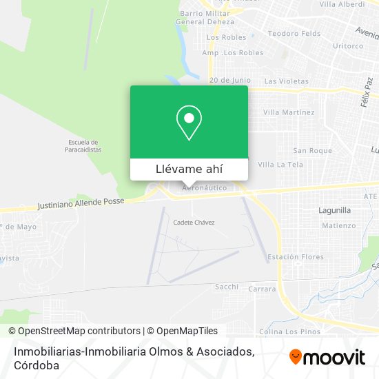 Mapa de Inmobiliarias-Inmobiliaria Olmos & Asociados