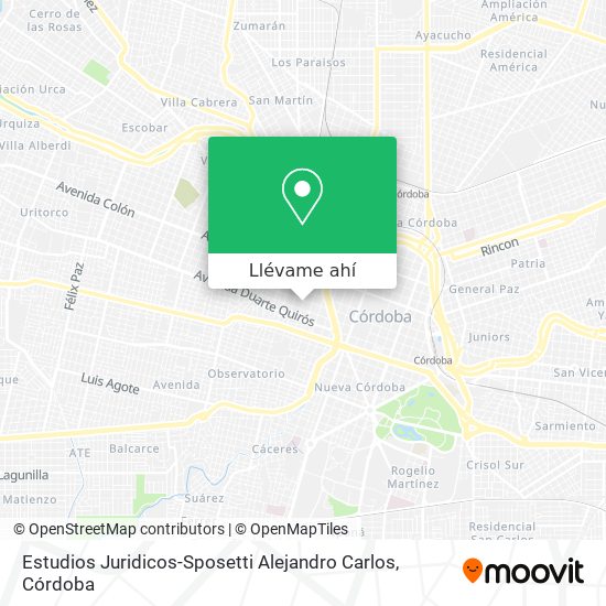 Mapa de Estudios Juridicos-Sposetti Alejandro Carlos