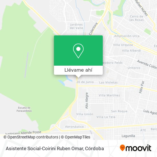 Mapa de Asistente Social-Coirini Ruben Omar