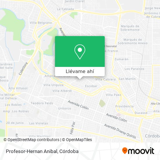 Mapa de Profesor-Hernan Anibal