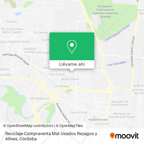 Mapa de Reciclaje-Compraventa Mat Usados Rezagos y Afines