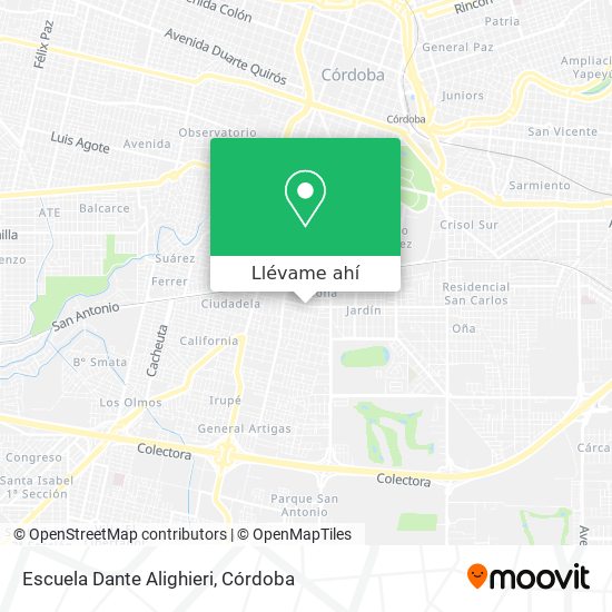 C mo llegar a Escuela Dante Alighieri en Capital en Colectivo