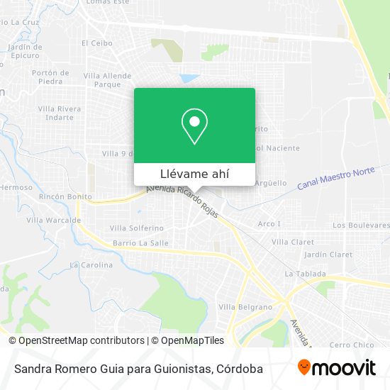 Mapa de Sandra Romero Guia para Guionistas