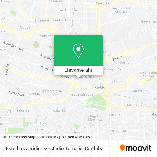 Mapa de Estudios Juridicos-Estudio Tomatis