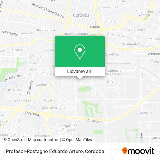 Mapa de Profesor-Rostagno Eduardo Arturo