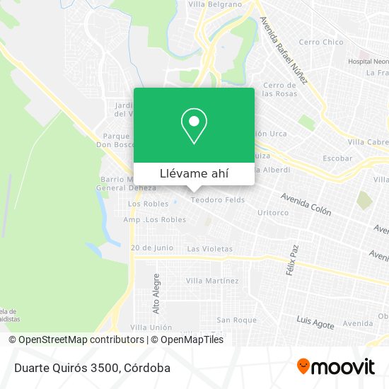 Mapa de Duarte Quirós 3500