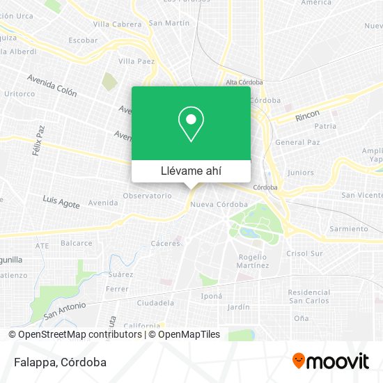 Mapa de Falappa