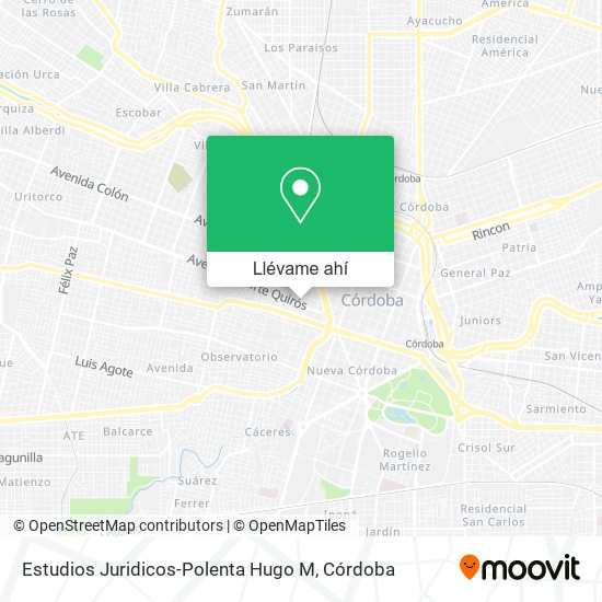 Mapa de Estudios Juridicos-Polenta Hugo M