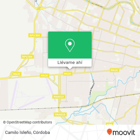 Mapa de Camilo Isleño