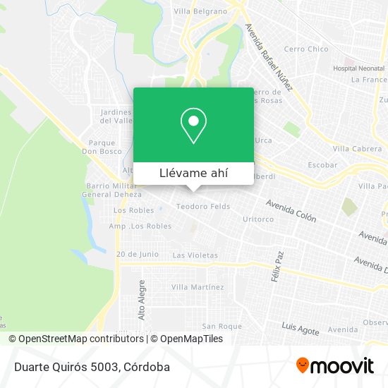 Mapa de Duarte Quirós 5003