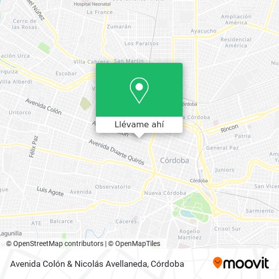 Mapa de Avenida Colón & Nicolás Avellaneda
