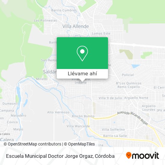 Mapa de Escuela Municipal Doctor Jorge Orgaz