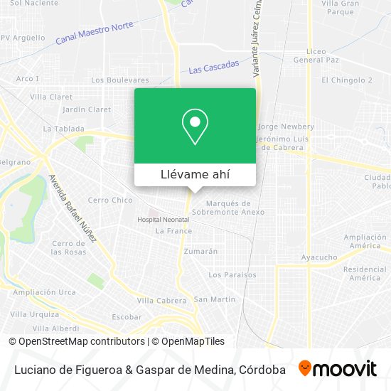 Mapa de Luciano de Figueroa & Gaspar de Medina