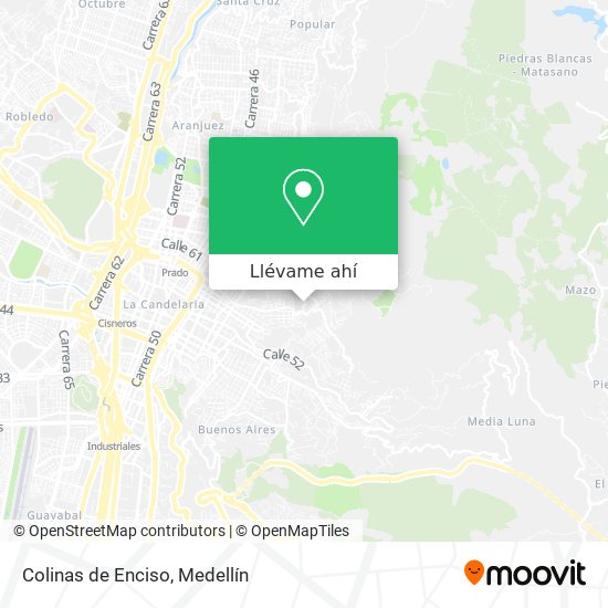 Mapa de Colinas de Enciso