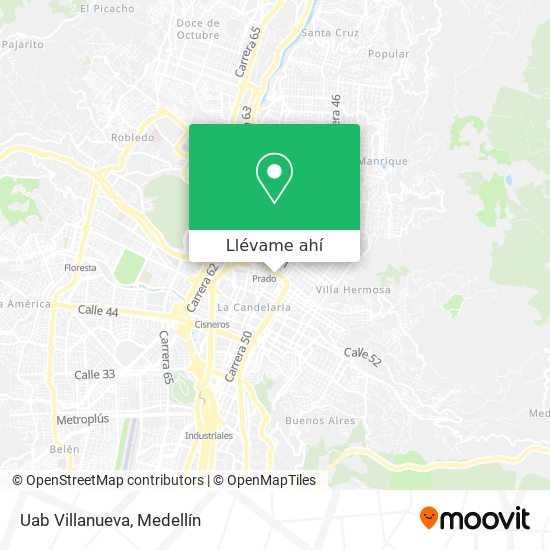 Mapa de Uab Villanueva