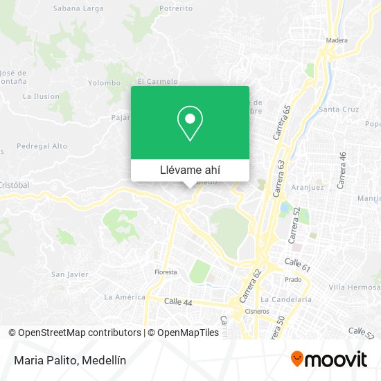 Mapa de Maria Palito