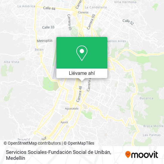 Mapa de Servicios Sociales-Fundación Social de Unibán