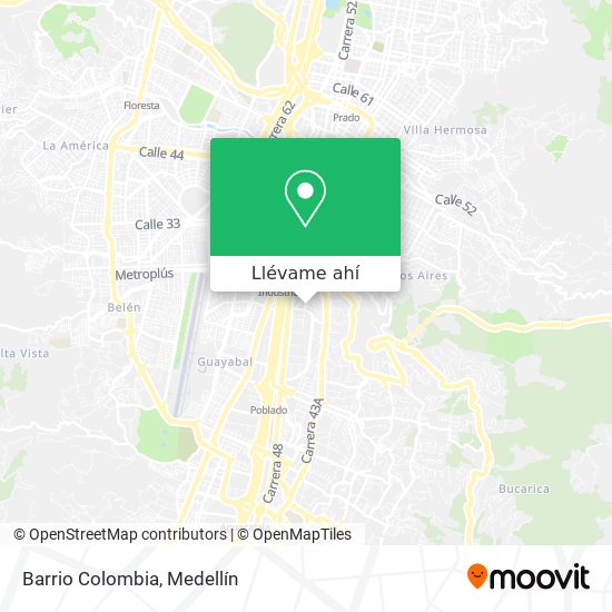 Mapa de Barrio Colombia