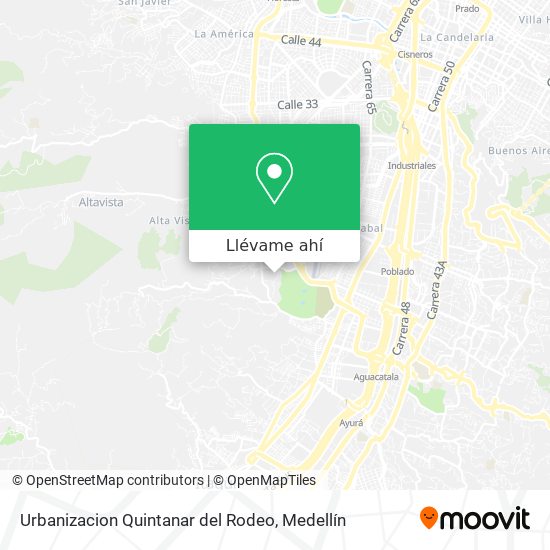 Mapa de Urbanizacion Quintanar del Rodeo