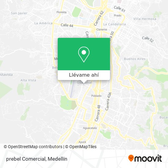 Mapa de prebel Comercial