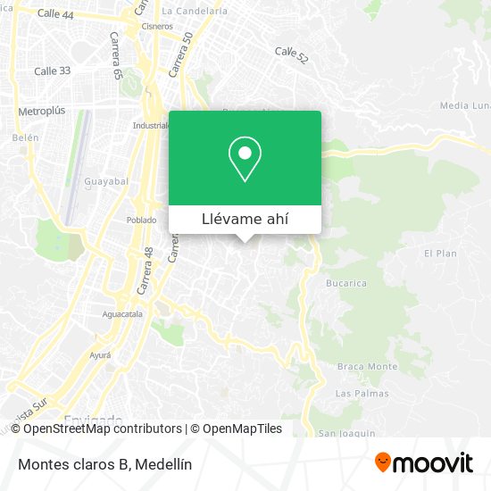 Mapa de Montes claros B