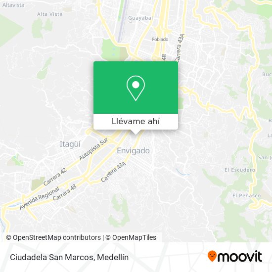 Mapa de Ciudadela San Marcos