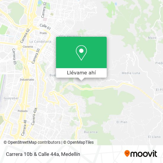 Mapa de Carrera 10b & Calle 44a