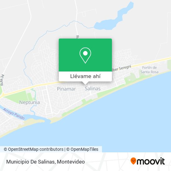 Mapa de Municipio De Salinas