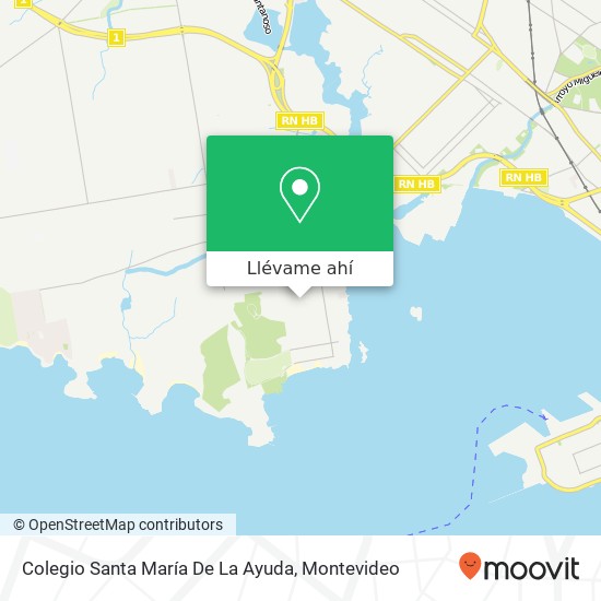 Mapa de Colegio Santa María De La Ayuda