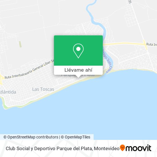 Cómo llegar a Club Social y Deportivo Parque del Plata en Canelones en  Ómnibus?