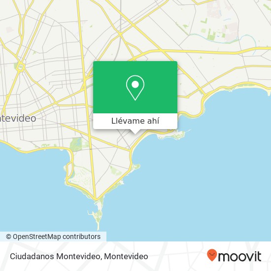 Mapa de Ciudadanos Montevideo