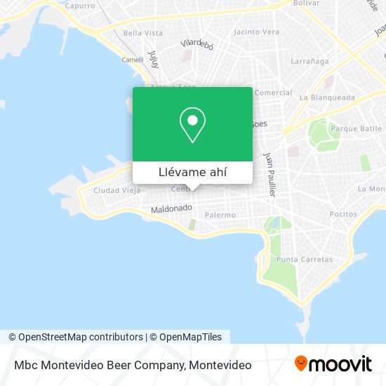 Mapa de Mbc Montevideo Beer Company