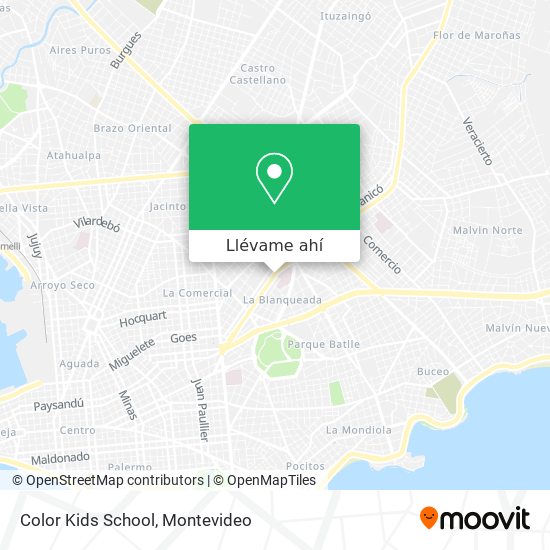 Mapa de Color Kids School