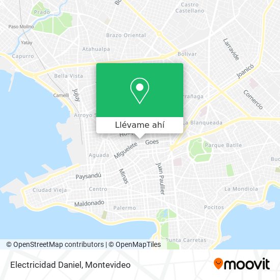 Mapa de Electricidad Daniel
