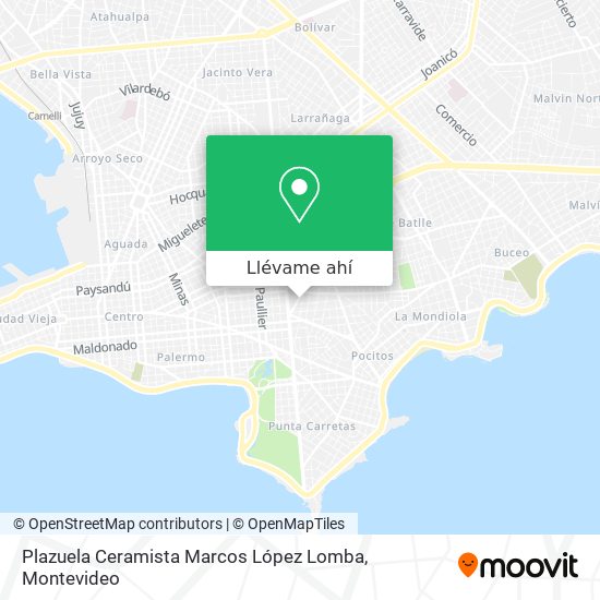 Mapa de Plazuela Ceramista Marcos López Lomba