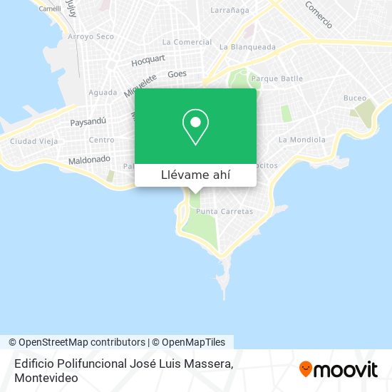 Mapa de Edificio Polifuncional José Luis Massera