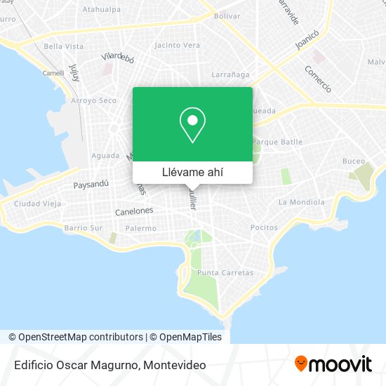 Mapa de Edificio Oscar Magurno