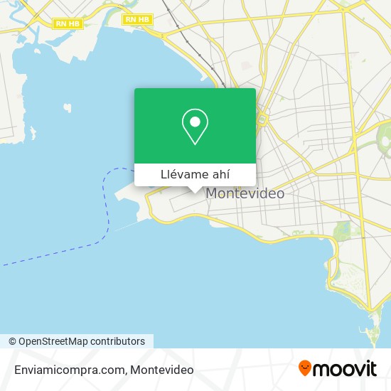 Mapa de Enviamicompra.com