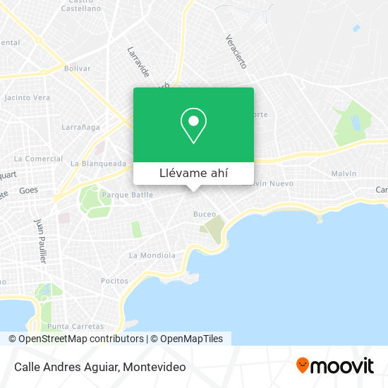 Mapa de Calle Andres Aguiar