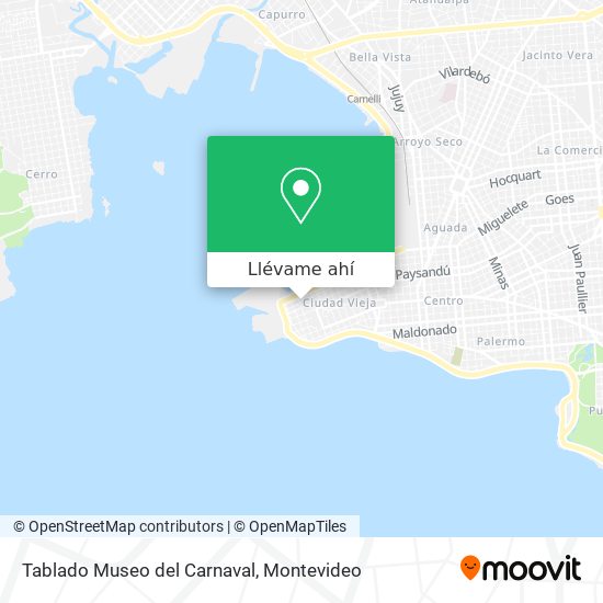 Mapa de Tablado Museo del Carnaval