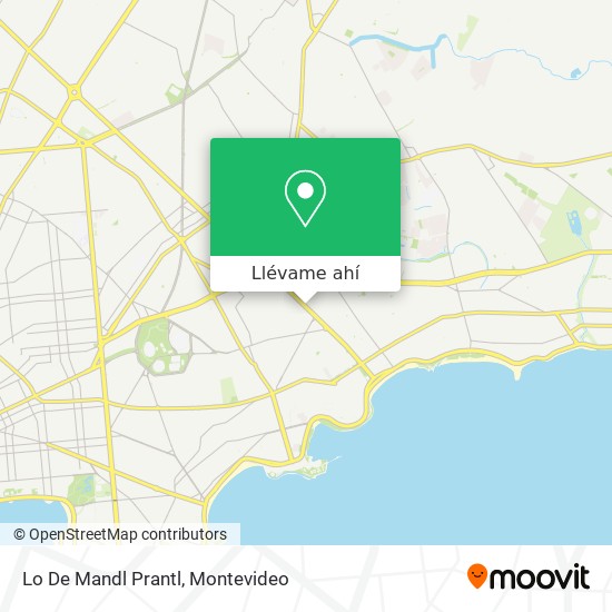 Mapa de Lo De Mandl Prantl