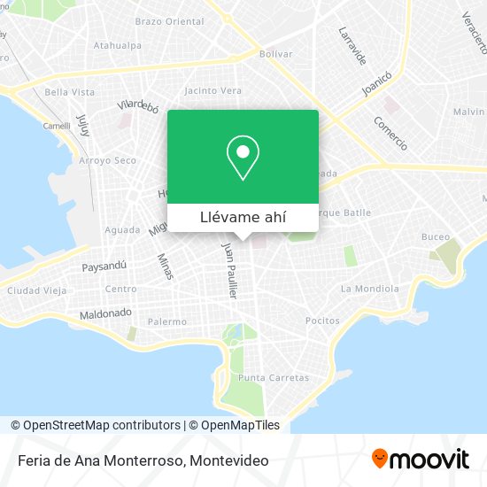 Mapa de Feria de Ana Monterroso